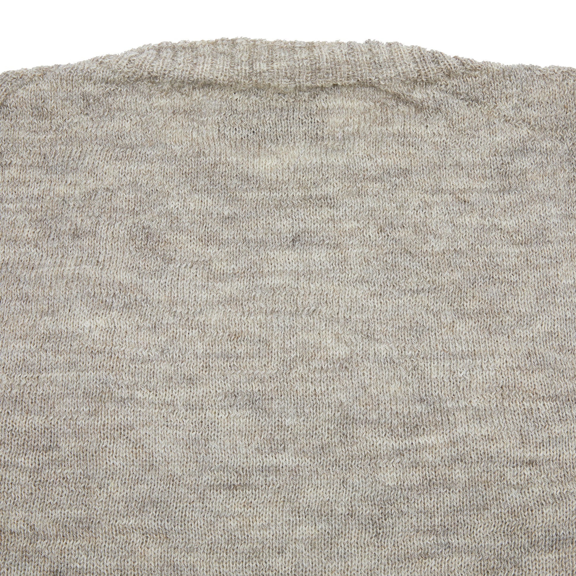 Harley Voe True Shetland Jumper in Natural Silver