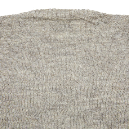 Harley Voe True Shetland Jumper in Natural Silver