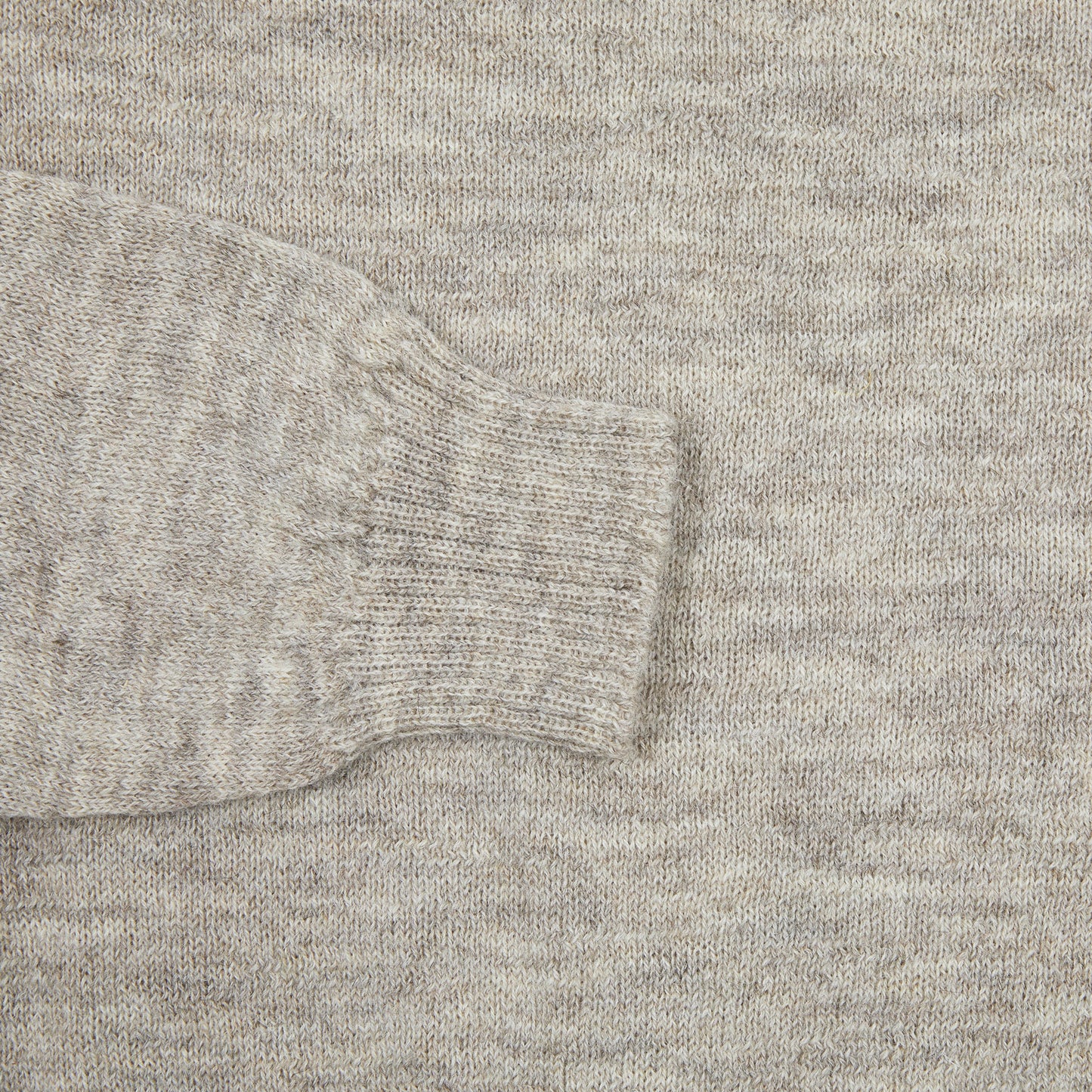 Harley Voe True Shetland Jumper in Natural Silver