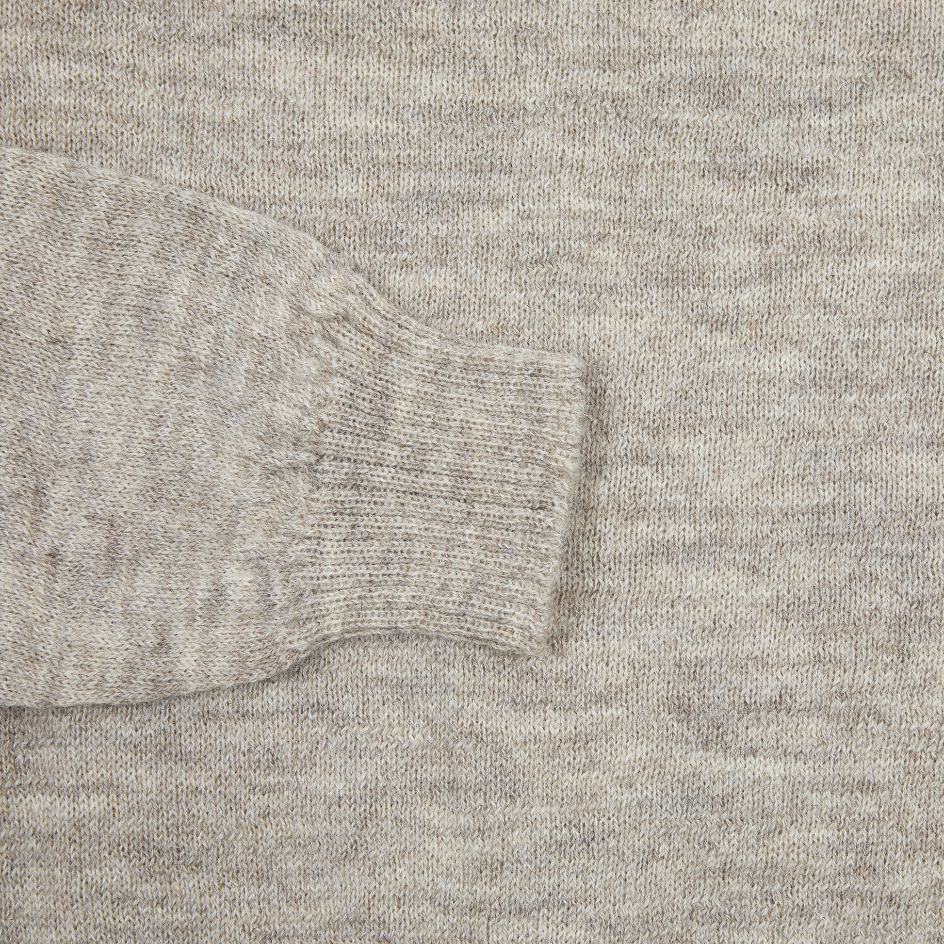 Harley Voe True Shetland Jumper in Natural Silver