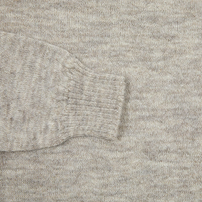 Harley Voe True Shetland Jumper in Natural Silver