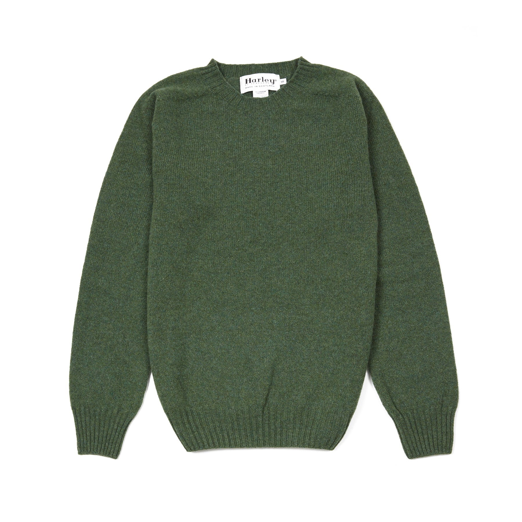 Harley Geelong Lambswool Jumper in Serpentine