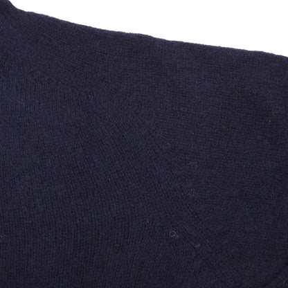 Harley Crew-neck Supersoft Shetland Jumper in New Navy