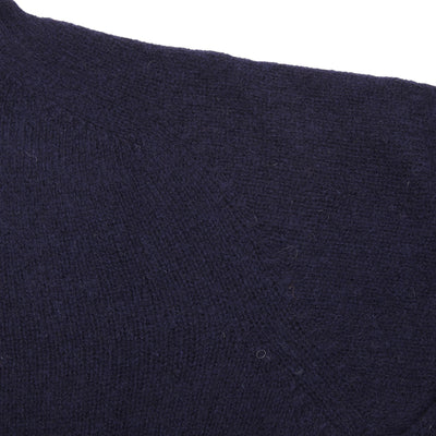 Harley Crew-neck Supersoft Shetland Jumper in New Navy