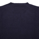 Harley Crew-neck Supersoft Shetland Jumper in New Navy