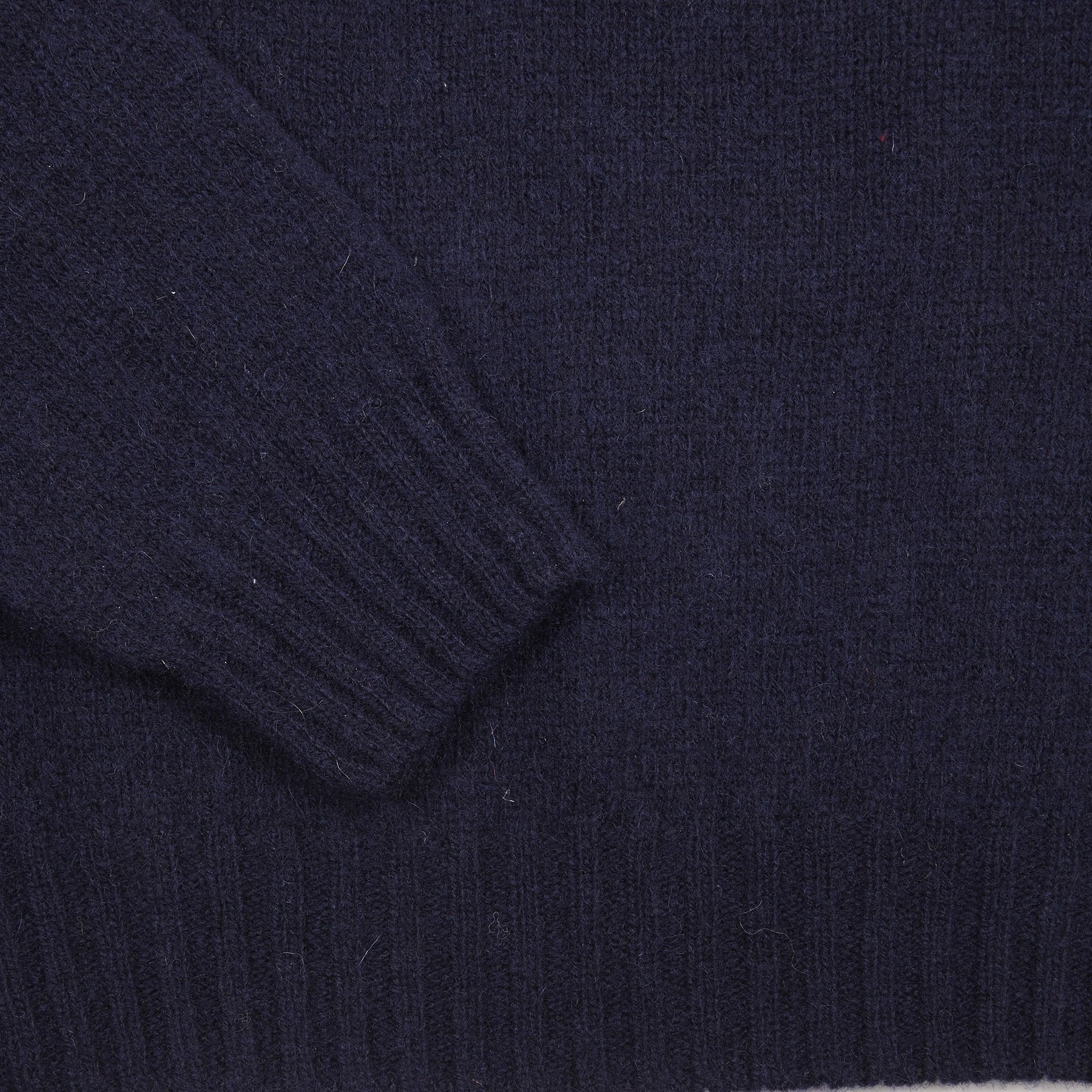 Harley Crew-neck Supersoft Shetland Jumper in New Navy