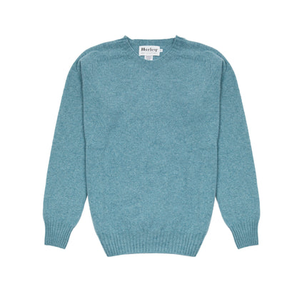 Harley Lambswool Jumper in Oribe Green
