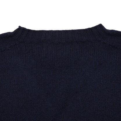 Harley Women's Crew Neck Geelong Jumper in Nero Navy