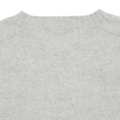 Harley Crew-Neck Lambswool Jumper in Nuage