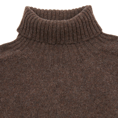 Harley Lambswool Roll-neck Jumper in Porcupine