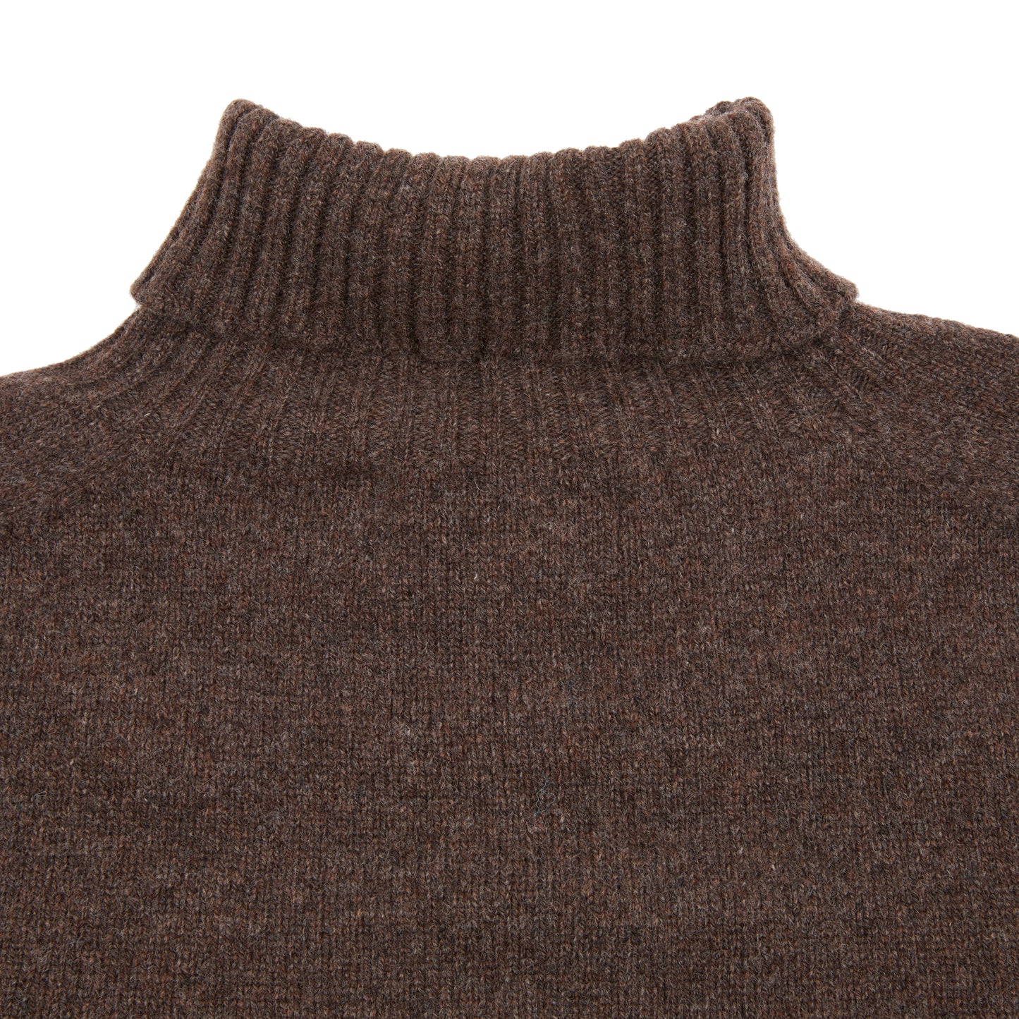 Harley Lambswool Roll-neck Jumper in Porcupine