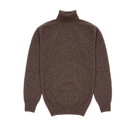 Harley Lambswool Roll-neck Jumper in Porcupine