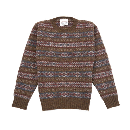 Jamieson's Fair Isle Jumper in Bracken 