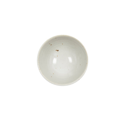 Keramische Werkstatt Margaretenhöhe Hand Thrown Stoneware Muesli Bowl Pointed in White