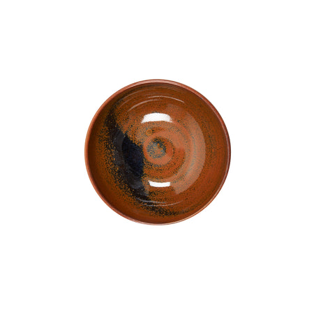 Keramische Werkstatt Margaretenhöhe Hand Thrown Small Side Bowl in Rust