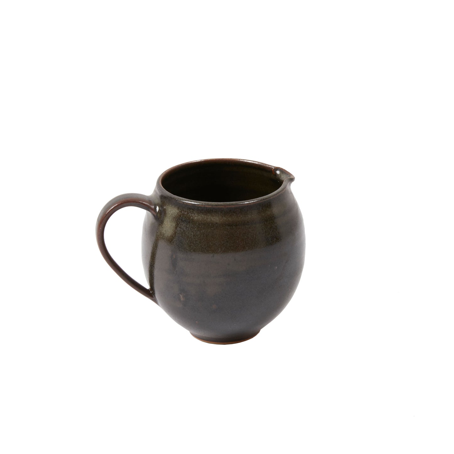 Keramische Werkstatt Margaretenhöhe Hand Thrown Stoneware Jug 0.5L in Black Nr. 27