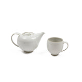 Keramische Werkstatt Margaretenhöhe Hand Thrown Large Teapot in White
