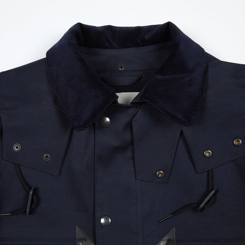 Mackintosh Anstruther Bonded Cotton Field Jacket in Navy – Dick's 