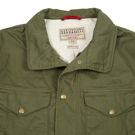 MManifattura Ceccarelli Field Jacket in Olive