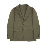 Massimo Alba Cotton Sloop Suit in Military