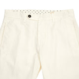 Massimo Alba Winch Cotton/Linen Trousers in Bianco