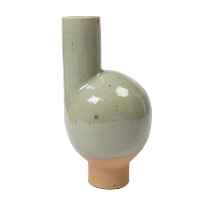 Celadon Wayward Vase by Matthias Kaiser