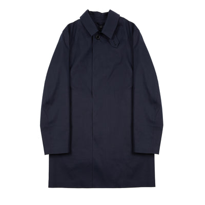 Mackintosh Dunoon GR-1002D Bonded Cotton Raincoat with Wool Liner in Navy