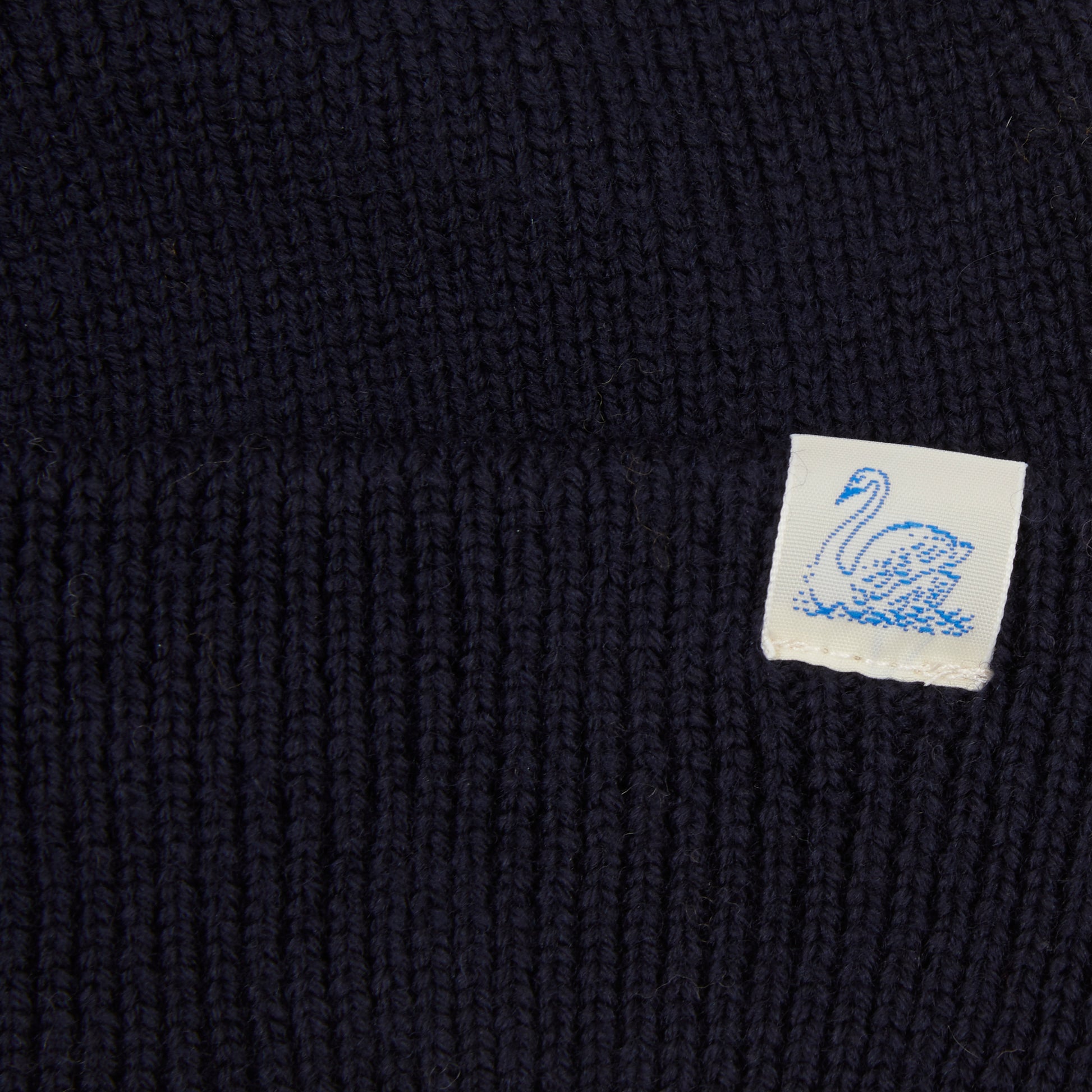 Merz b Schwanen Good Basics Beanie in Dark Navy