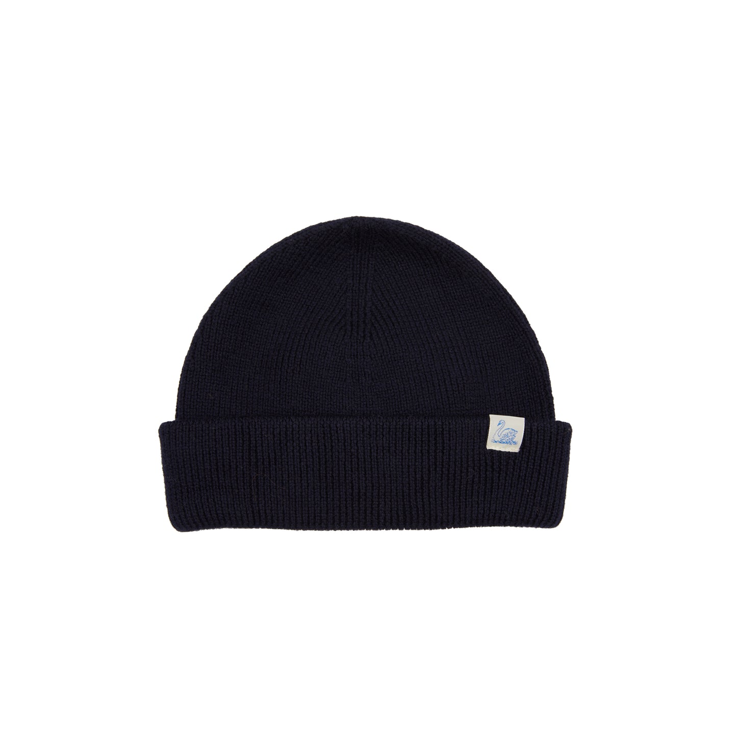 Merz b Schwanen Good Basics Beanie in Dark Navy