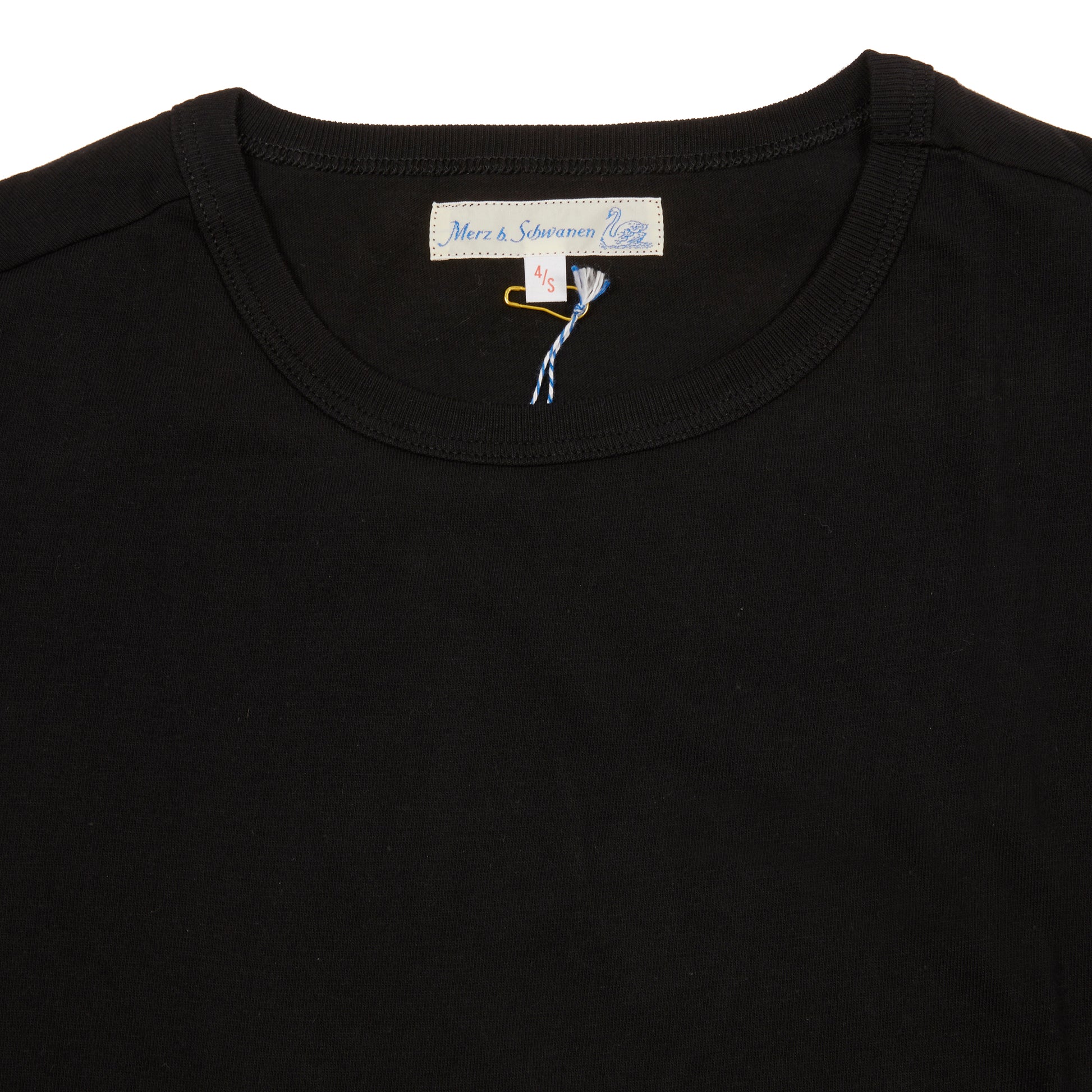 Merz b Schwanen 1950s T-shirt in Black