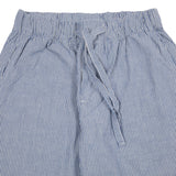 Merz b Schwanen Good Basics Genderless Pyjama Pants in Denim Blue / Nature