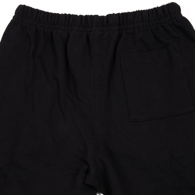 Merz b Schwanen 3S50.99 GOOD ORIGINALS men's sweat pants open leg with fly | deep black PRIMA STRONG 3-THREAD | 100% CO organic