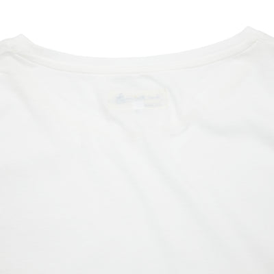 Merz b Schwanen Women's WCT01 Good Basics Crew Neck Tee in White