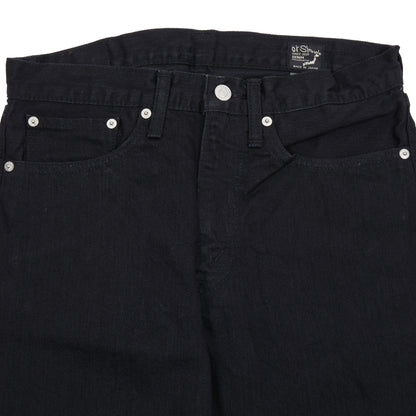 Orslow 107 Ivy Slim Fit Black Denim Jeans