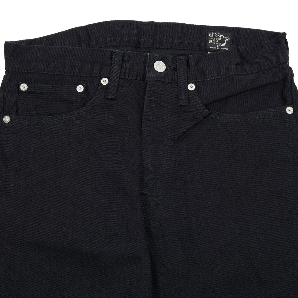 Orslow 107 Ivy Slim Fit Black Denim Jeans – Dick's Edinburgh