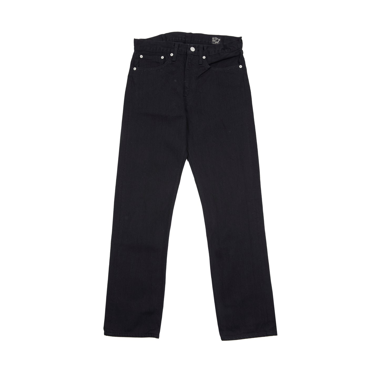 Orslow 107 Ivy Slim Fit Black Denim Jeans