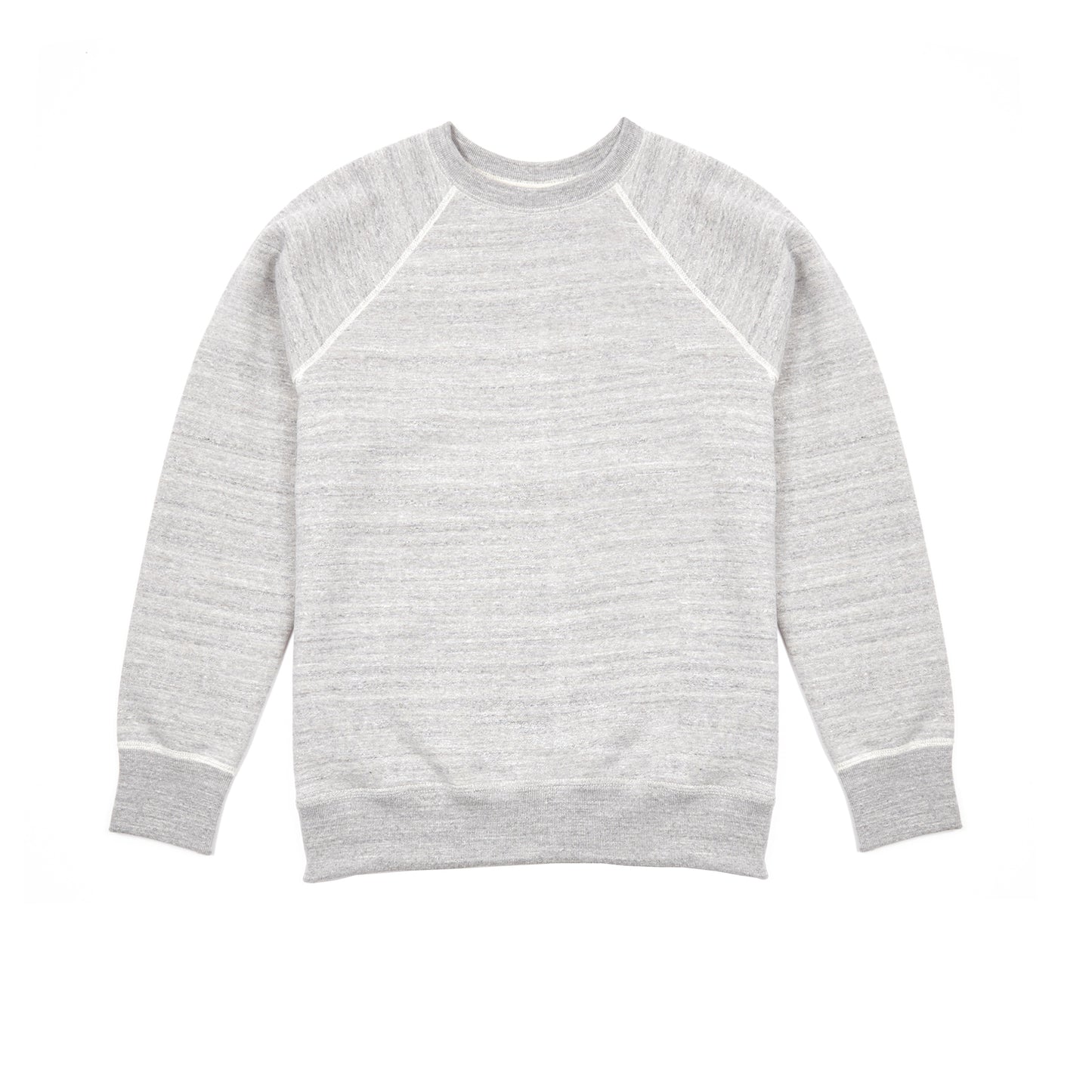 Orslow Melange Cotton Sweatshirt in Grey