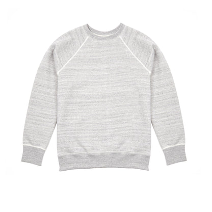 Orslow Melange Cotton Sweatshirt in Grey