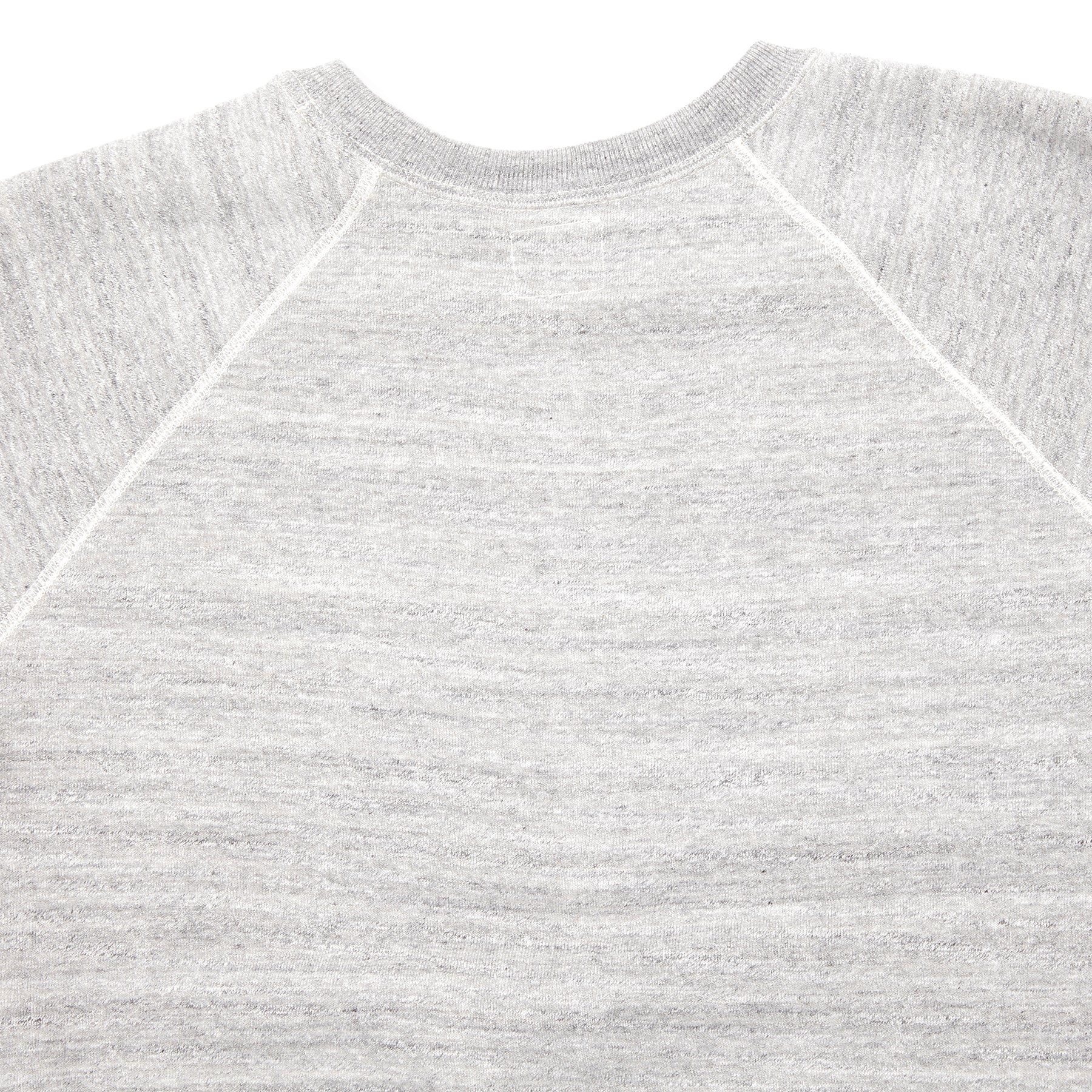 Orslow Melange Cotton Sweatshirt in Grey