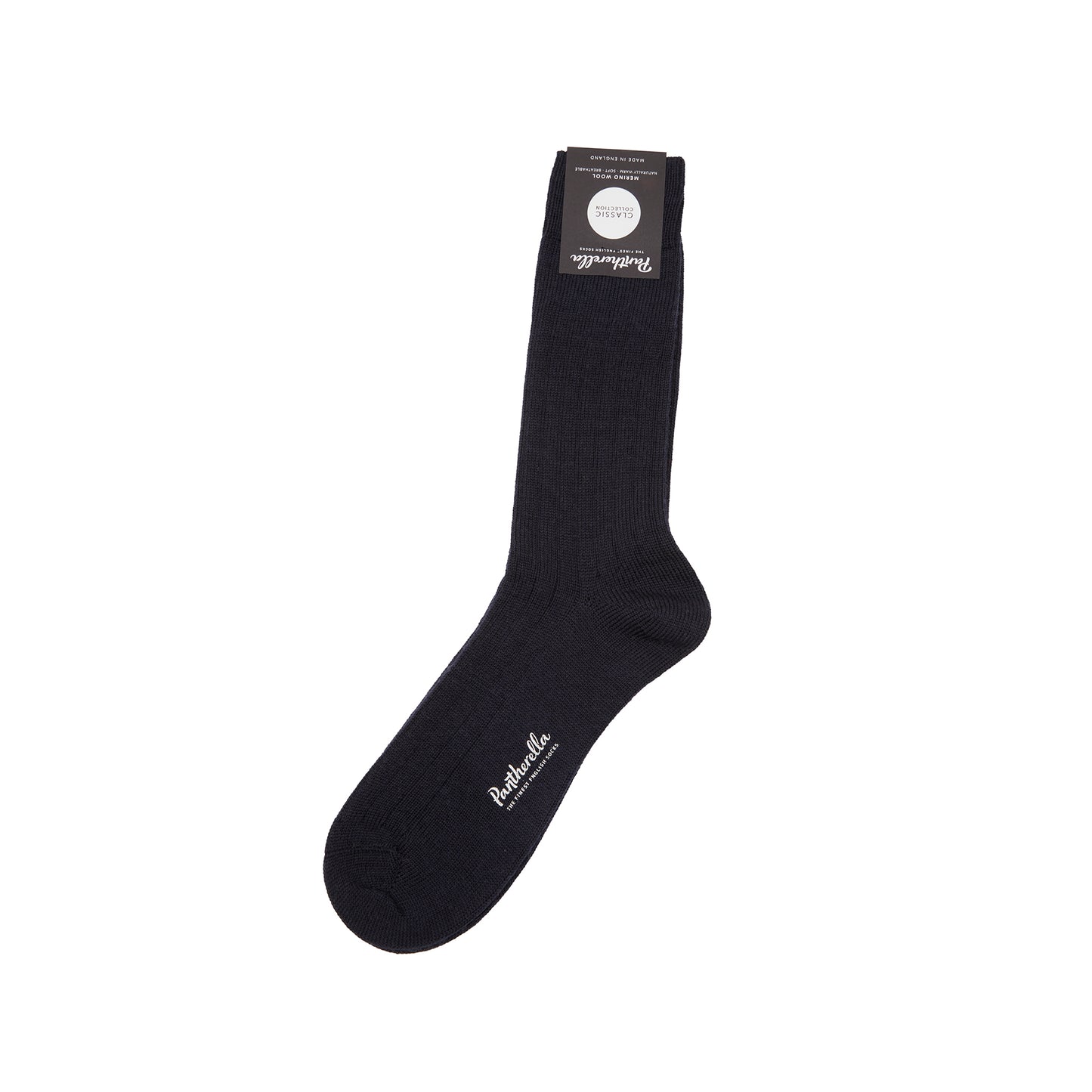 Pantherella Packington Merino Socks in Navy