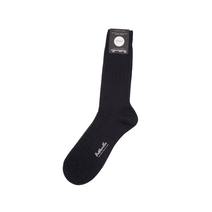 Pantherella Packington Merino Socks in Navy