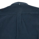Portuguese Flannel Cord Shirt in Navy