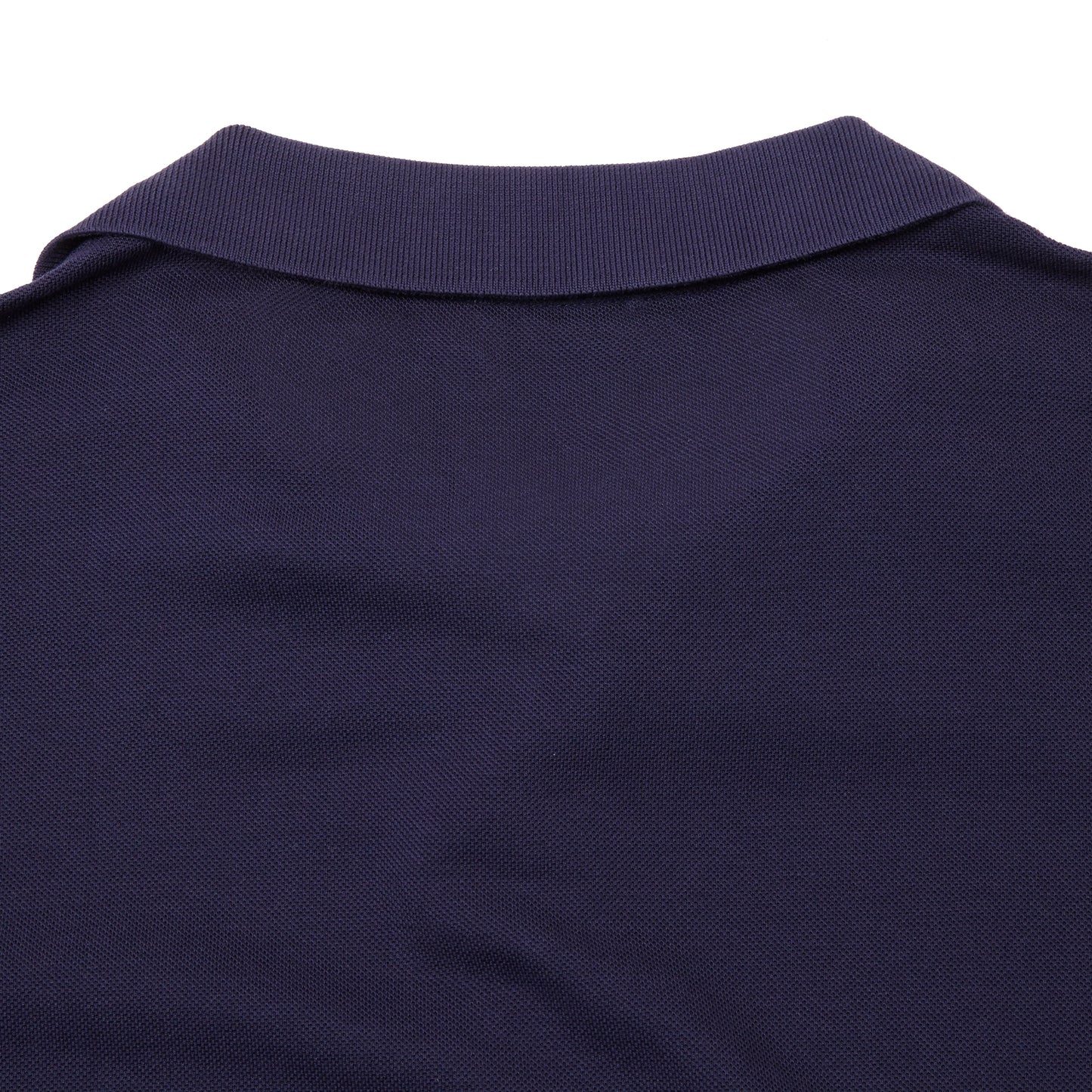 Sunspel Cotton Piqué Polo Shirt in Navy