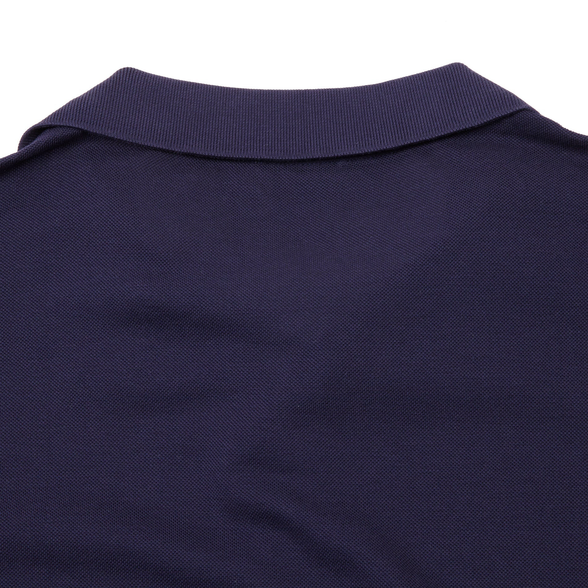 Sunspel Cotton Piqué Polo Shirt in Navy