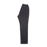 Sage De Cret Cotton/Hemp Tapered Pants in Navy. Feature elasticated waist with self fabric belt loops, zip front with single button closure, two front angled hip pockets and two back welt pockets with tuckable pocket flaps. Comfortable fit with tapered leg in cotton and hemp blend weather cloth. Garment dyed.   76% cotton / 24% hemp.  Made in Japan.