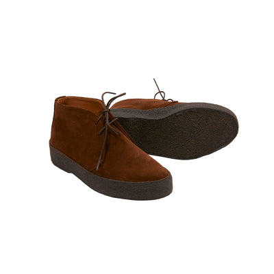 Sanders Women's Hannah Suede Chukka Boot in Polo Snuff