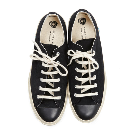 Shoes Like Pottery Canvas Trainers in Black