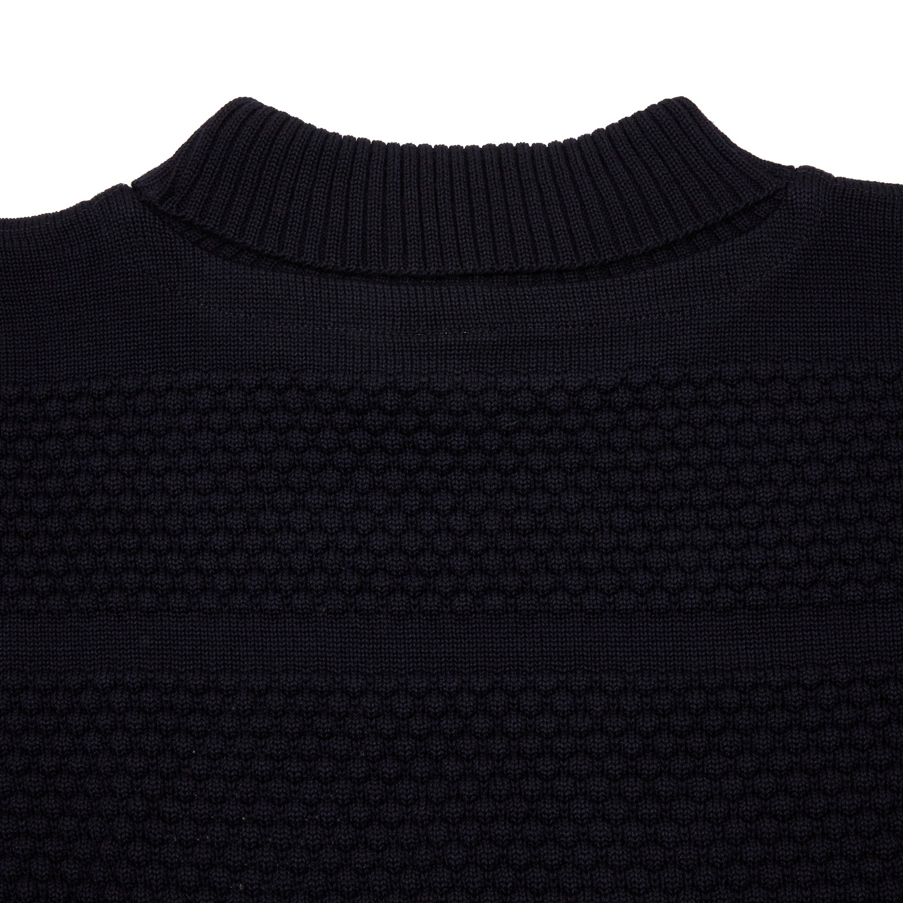 SNS Herning Crew Neck Fisherman Original Jumper in Navy