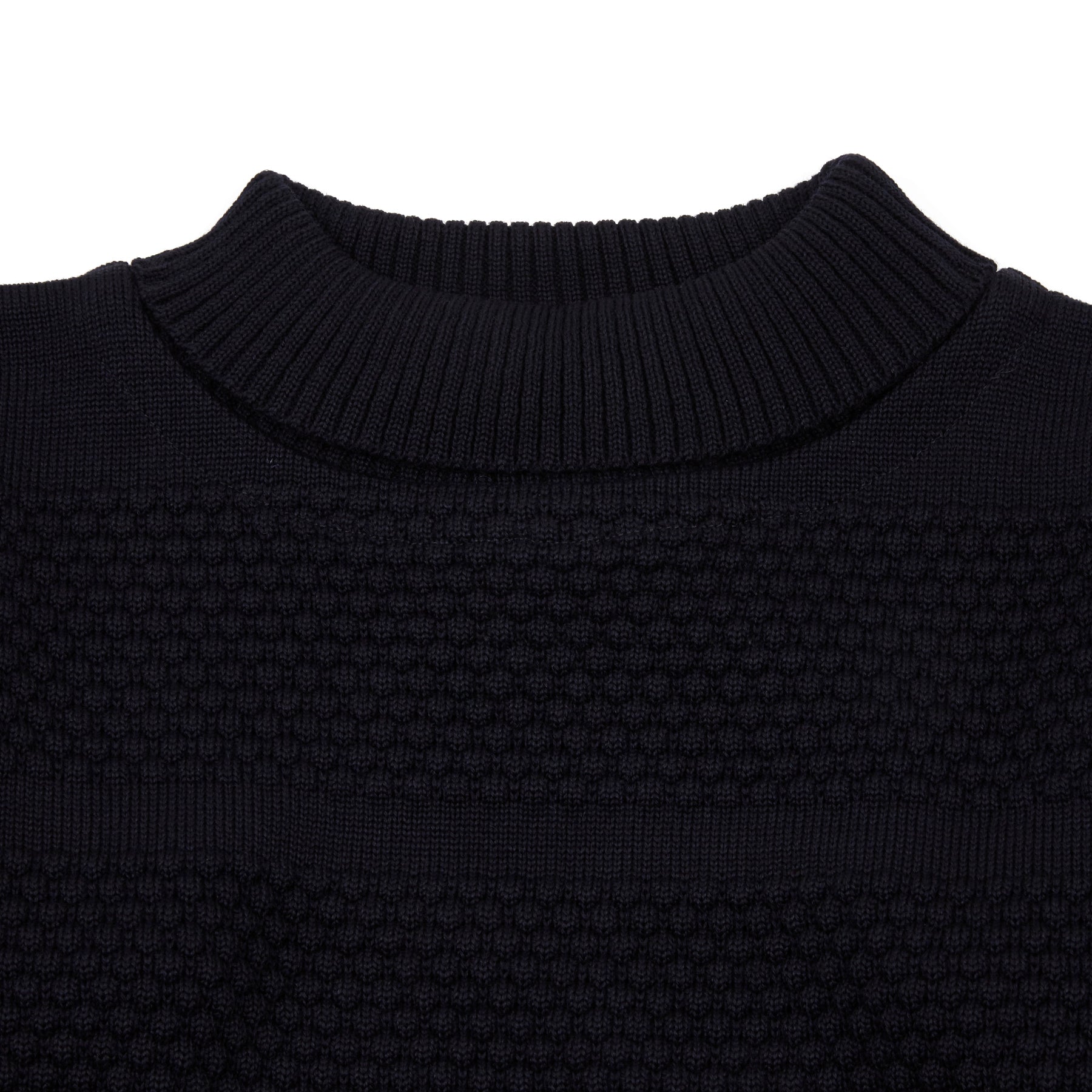 SNS Herning Crew Neck Fisherman Original Jumper in Navy