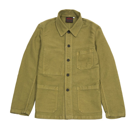 Vetra 3M86/5 French Moleskin Workwear Jacket in Olive